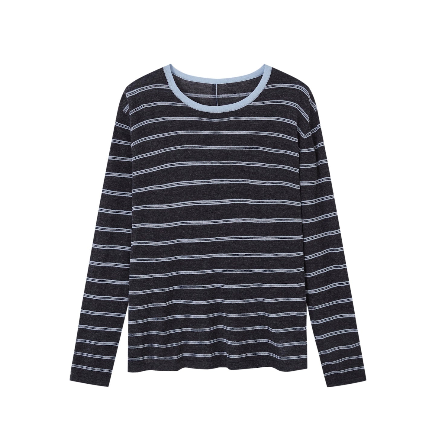 Retro Stripe Versatile Knit T-Shirt