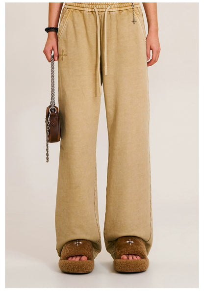 Wild Retro Straight Sweatpants