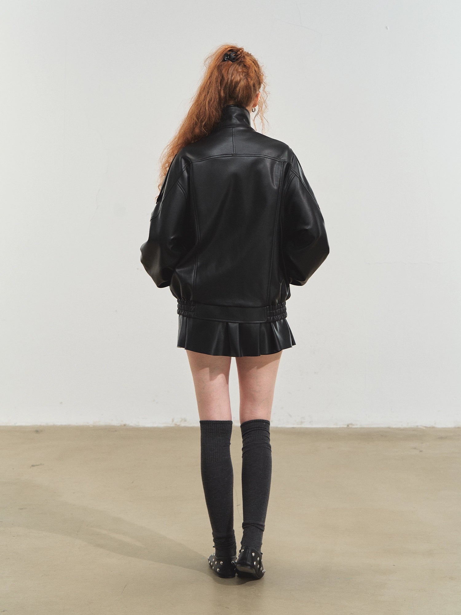Vintage Moto PU Jacket
