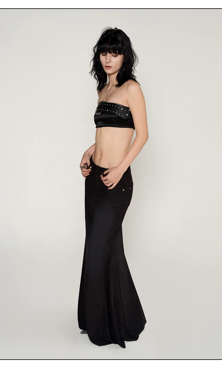 Studded PU Pin-Buckle Belt