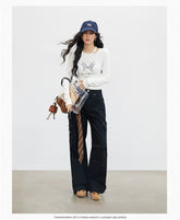 Ruched Cargo Pants - CHINASQUAD