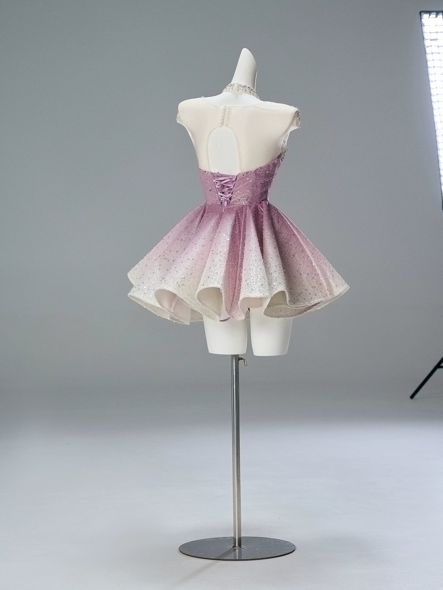 Dreamstar Sequin Tulle Dress with Crystal Accents