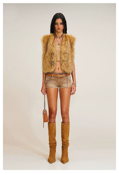 COMPASS Prairie Faux Fur Vest