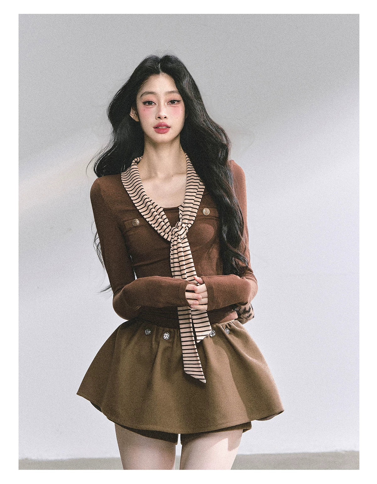 Striped Long-Sleeve Slim-Fit T-Shirt