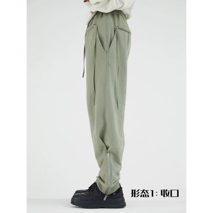 Convertible Zip Three-Way Fleece Sweatpants
