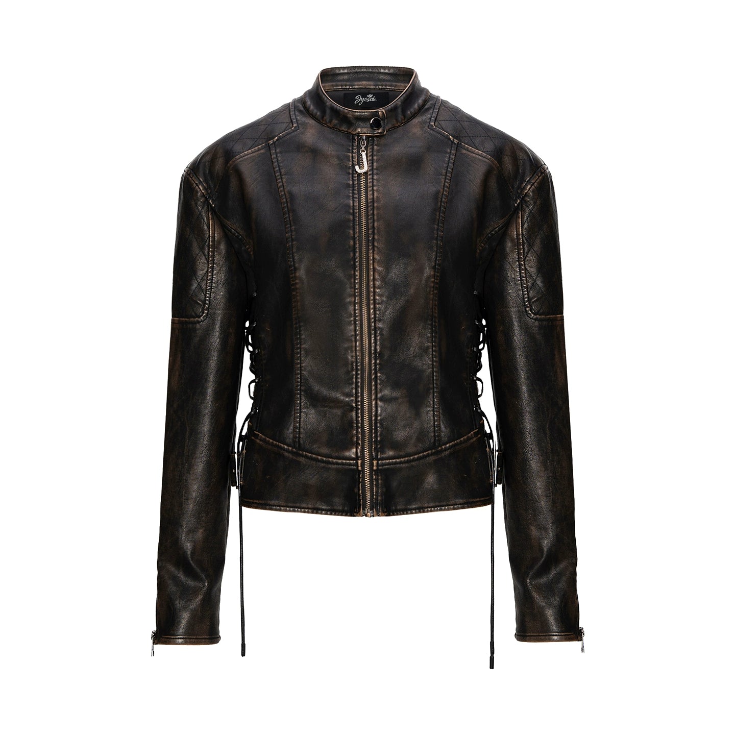 Vintage Washed Biker Leather Set