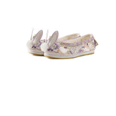 "Jade Rabbit Girl" Embroidered Flat & Heeled Shoes - CHINASQUAD