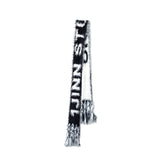 Letter Tassel Mink Fur Embossed Scarf - CHINASQUAD