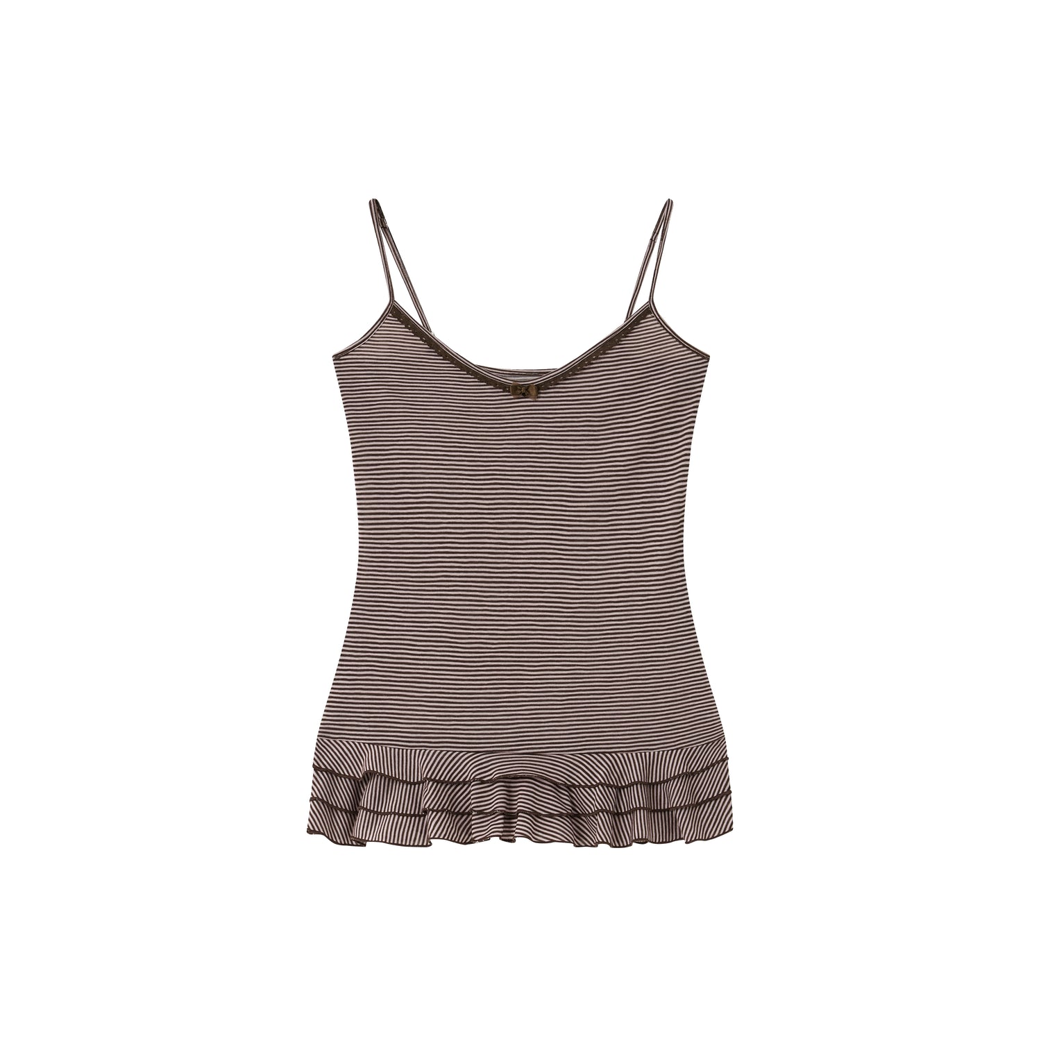Lyocell Knit Cardigan Lace-Trim Camisole Set