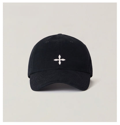 Compass Badge Cotton Baseball Cap