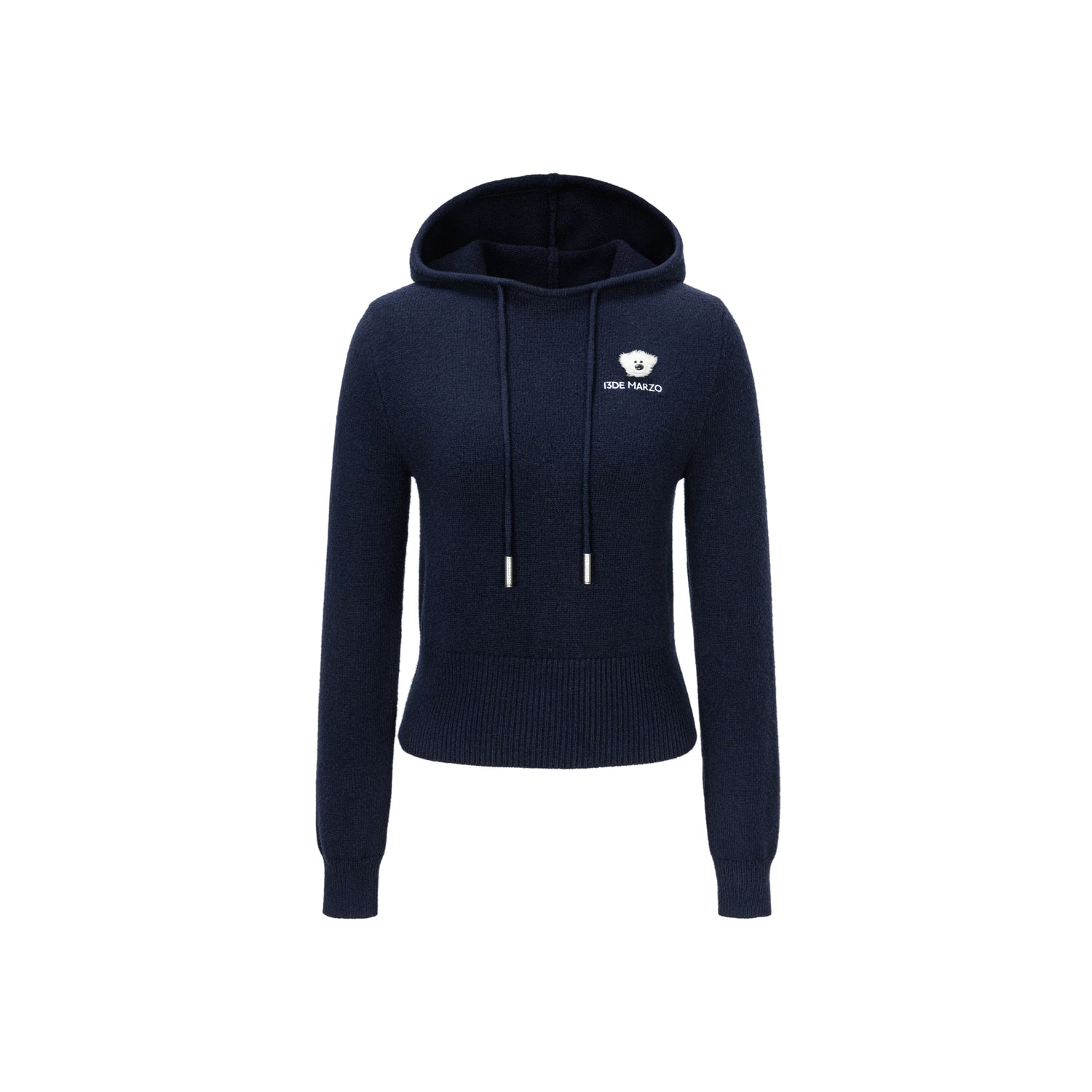 Fitted Cropped Knit Sweater