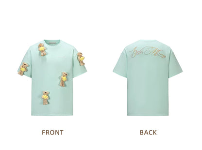 Lumi Star Bear Embellished T-shirt