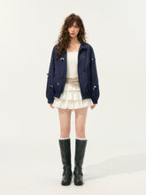 Hollow Cut Floral Jacket - CHINASQUAD