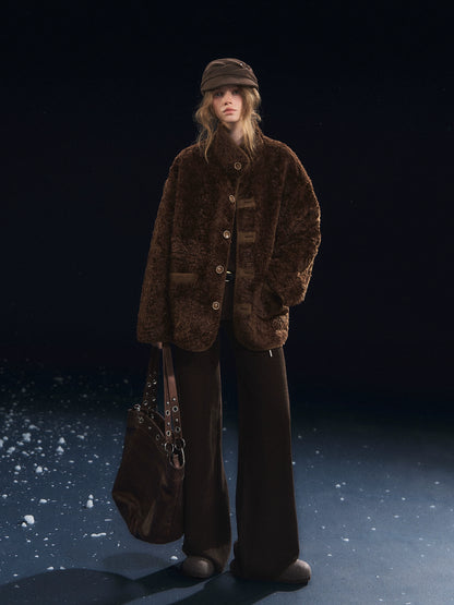 Reversible Sherpa Fleece Jacket