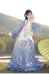 "芙蕖"Ming-Dynasty Hanfu Set - CHINASQUAD