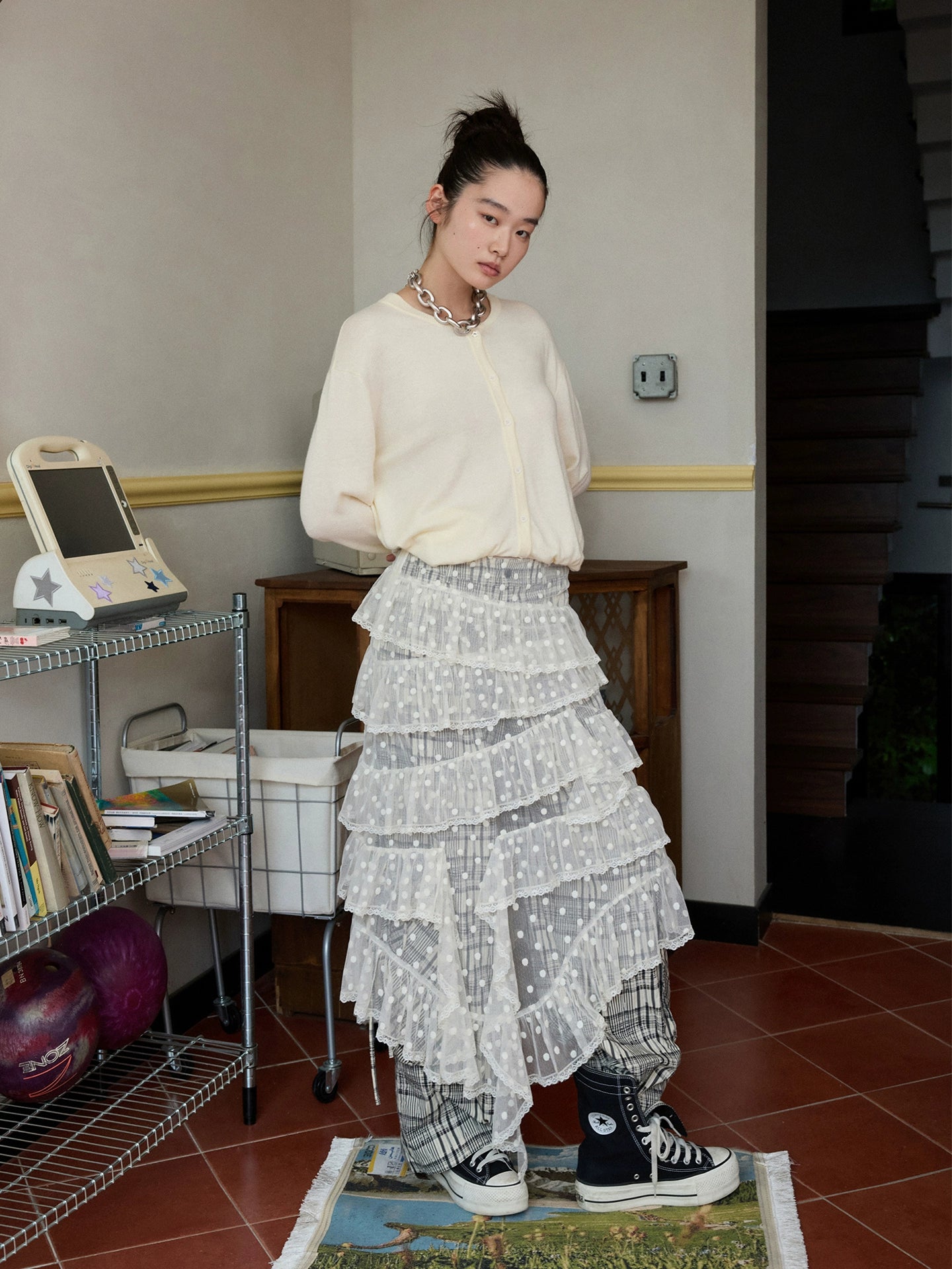 1JINN STUDIO Wool Knit Cardigan