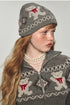 Embossed Bear Knit Beanie - CHINASQUAD