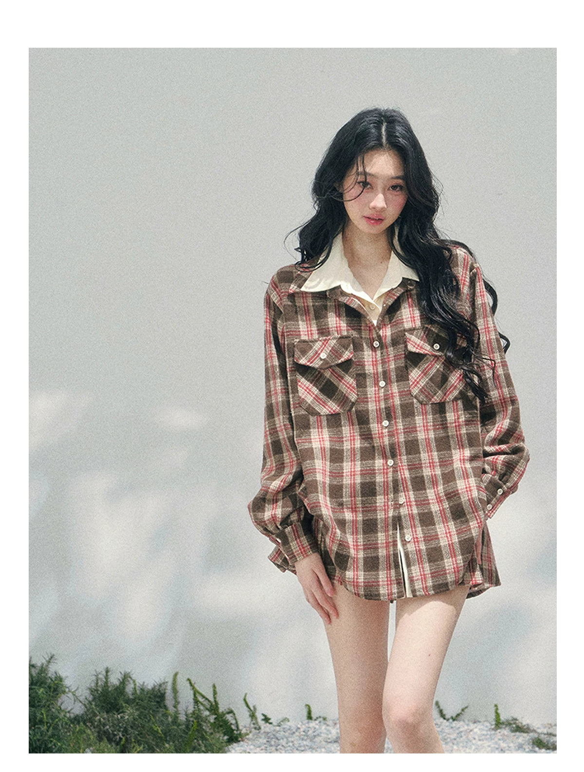 Coffeehouse Vintage Plaid Set