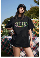 Embroidered T-Shirt - CHINASQUAD