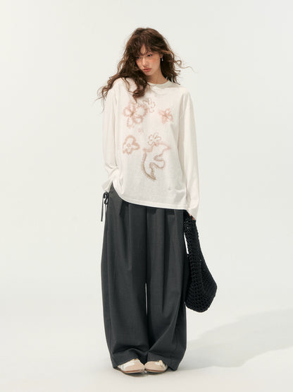 American-Style Wide-Leg Draped Scimitar Pants - CHINASQUAD