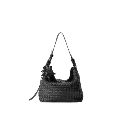 Oversized Woven Suede Tote Shoulder Bag ECODAY