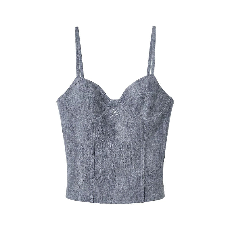 Verona Sculpt Denim Corset