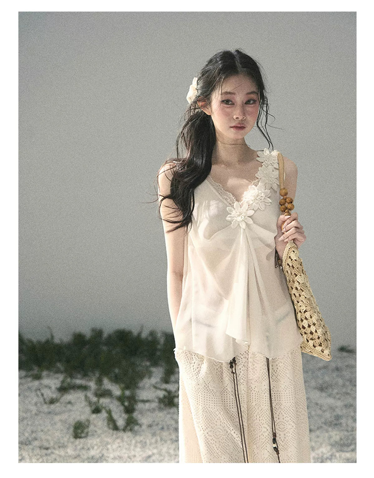 Silent Rose Lace Top