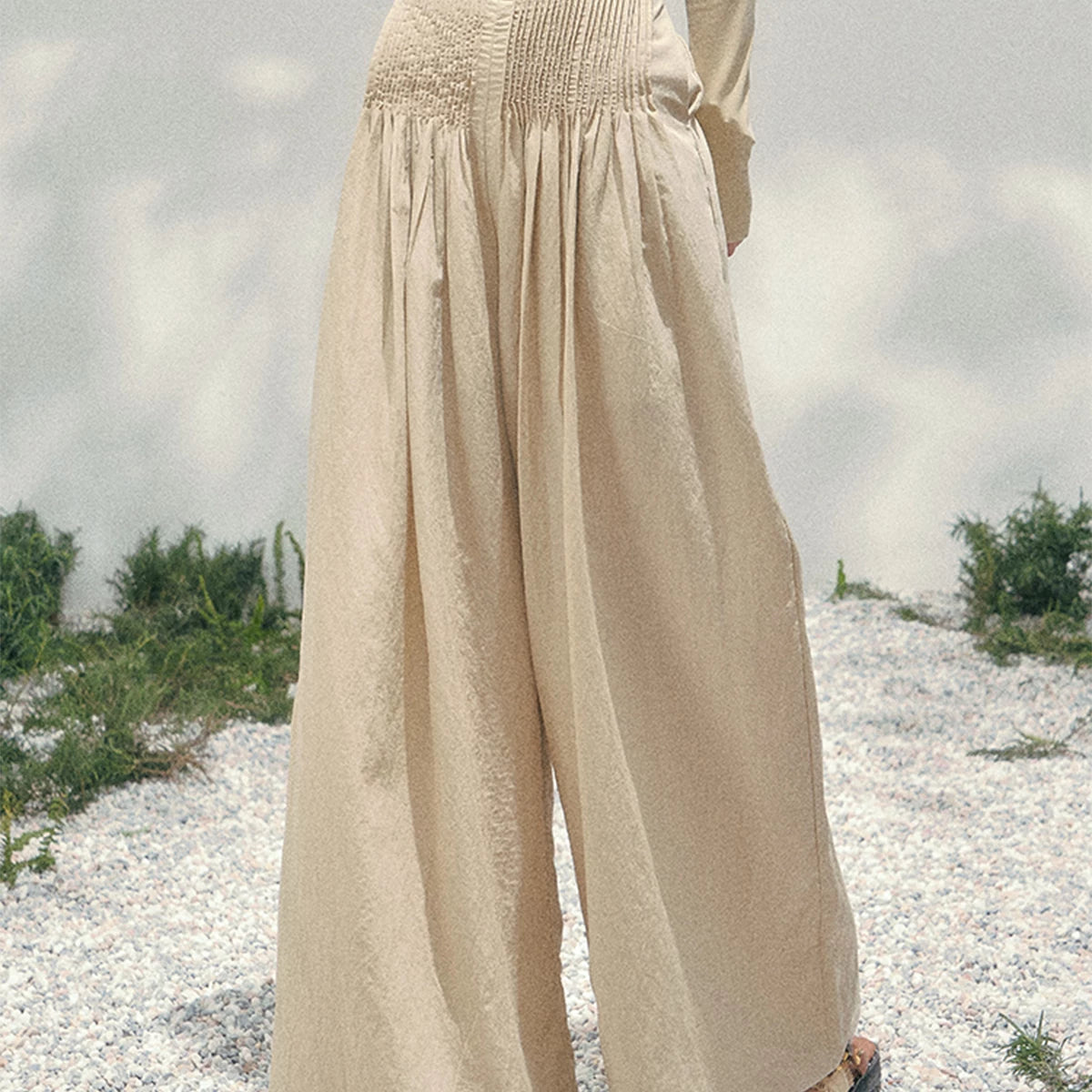 She Kissed Frost Rhinestone Sheer Top