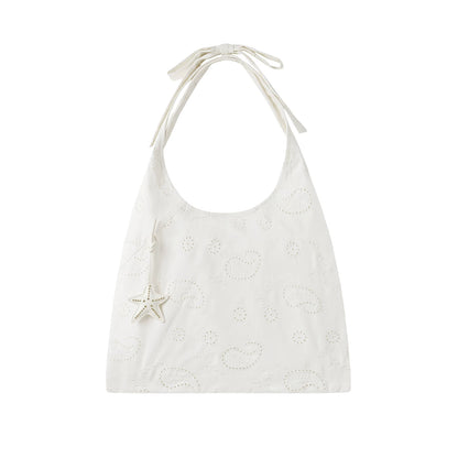 Vintage Star Canvas Tote Bag