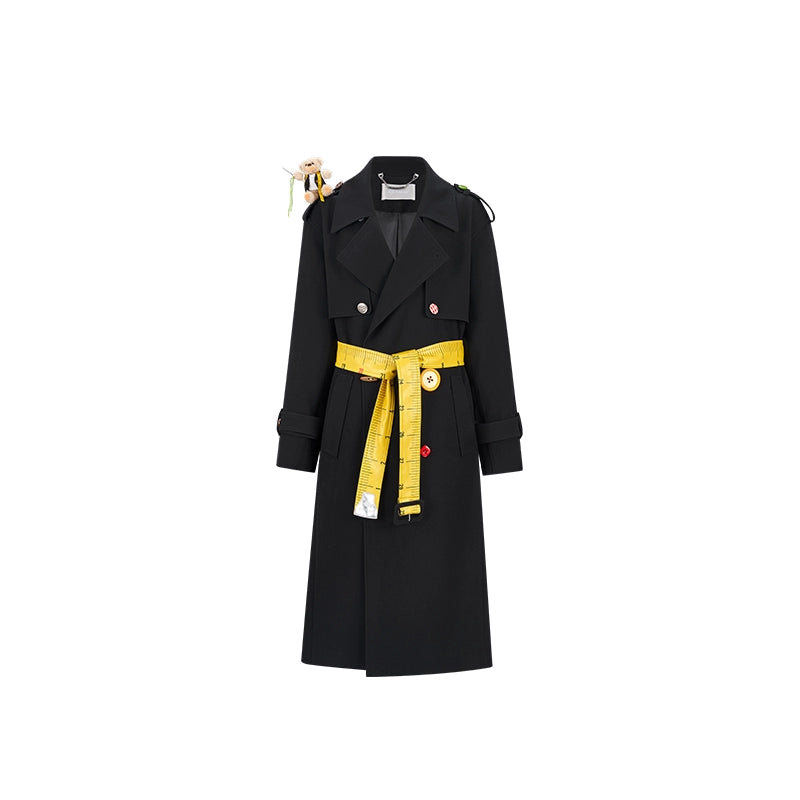 Tailor Bear Long Trench Coat