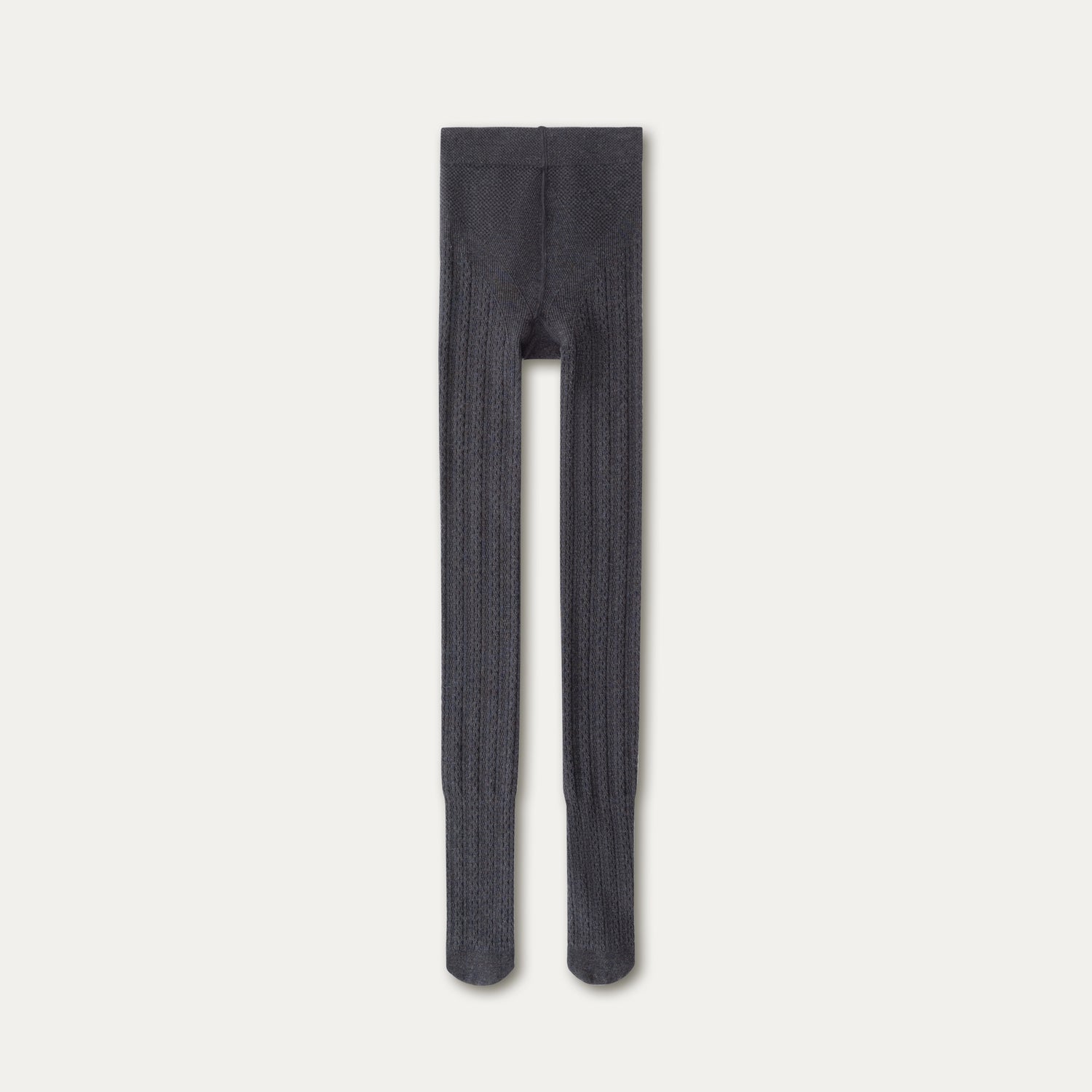 Cream / Brown / Grey / Black Cable-Knit Textured Tights