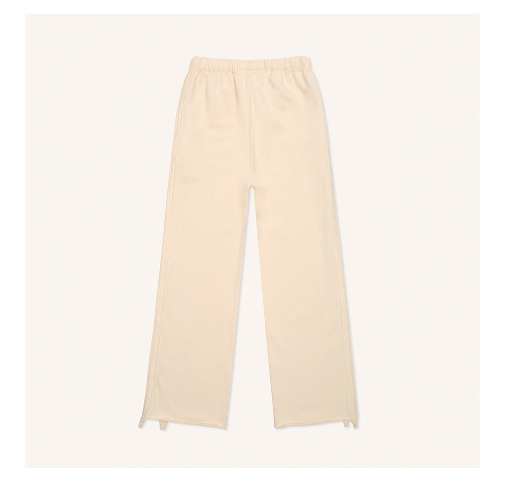 (Final Sale) Camouflage &amp; Cream-colored Wide-leg Pants - CHINASQUAD