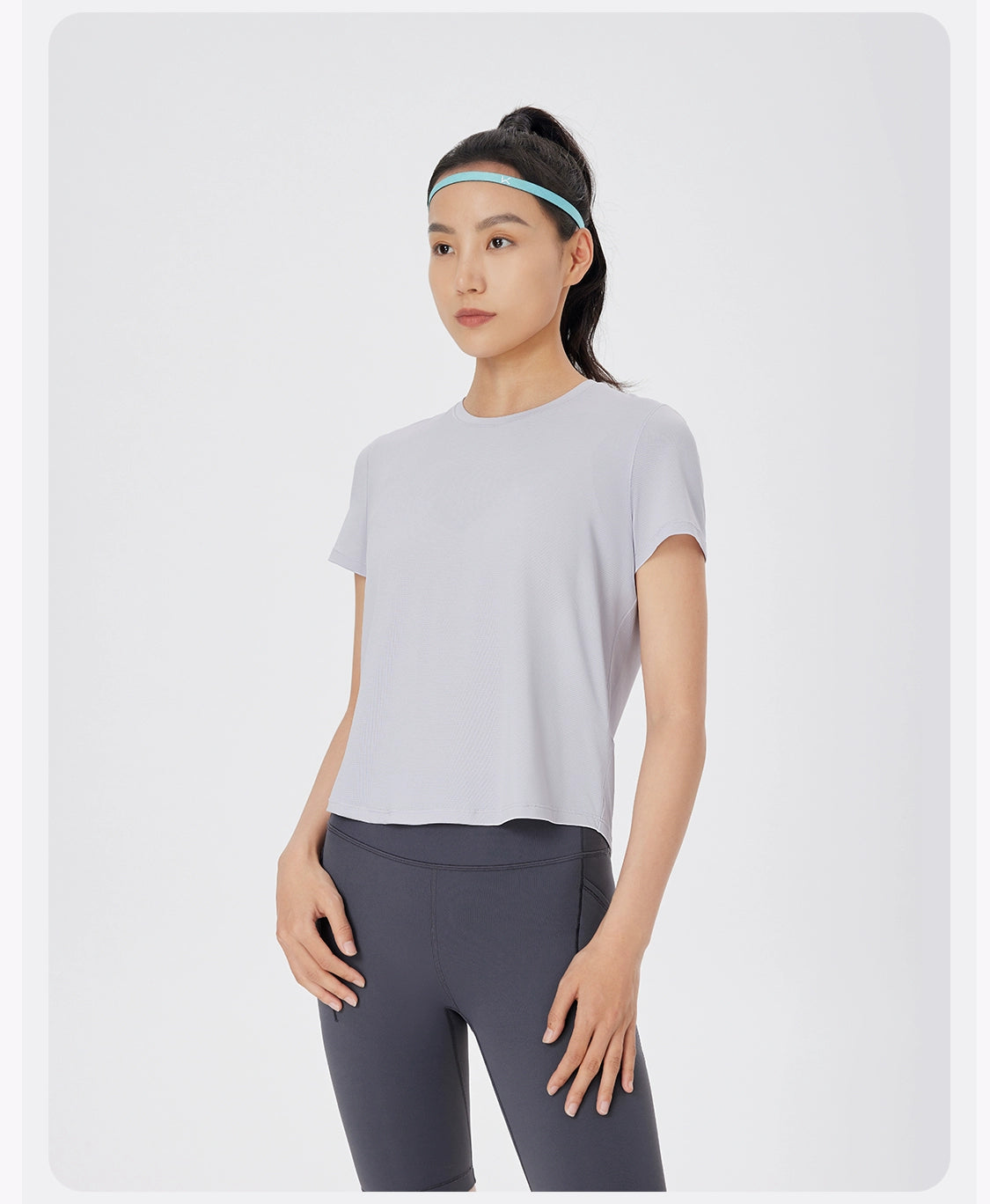 Round-neck Loose Quick-dry Fitness Shirt