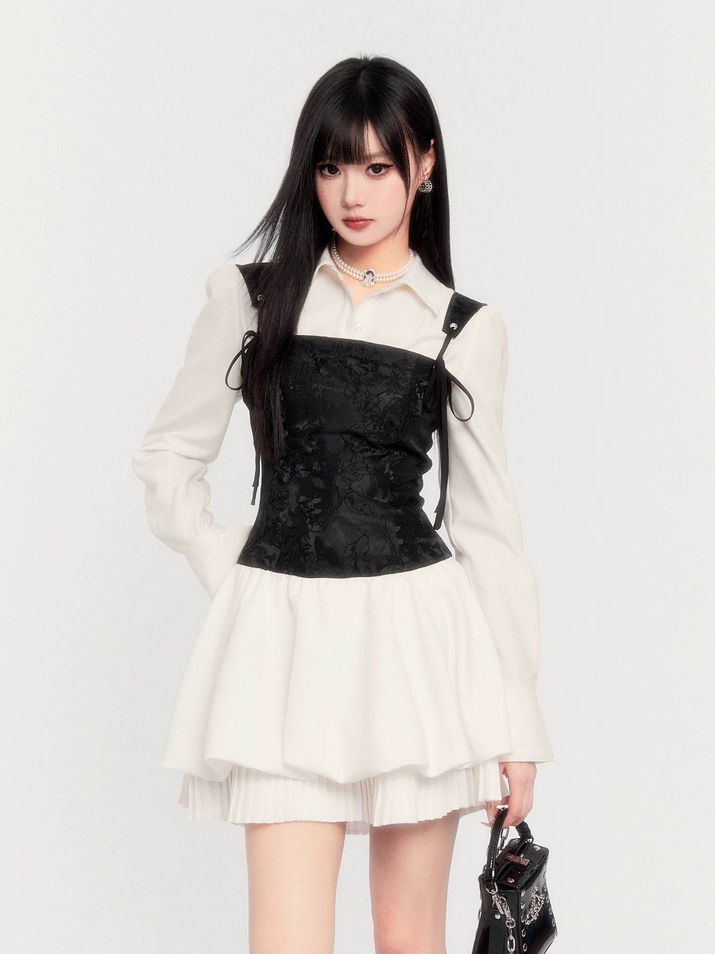 Prelude Pleated Princess Camisole Dress