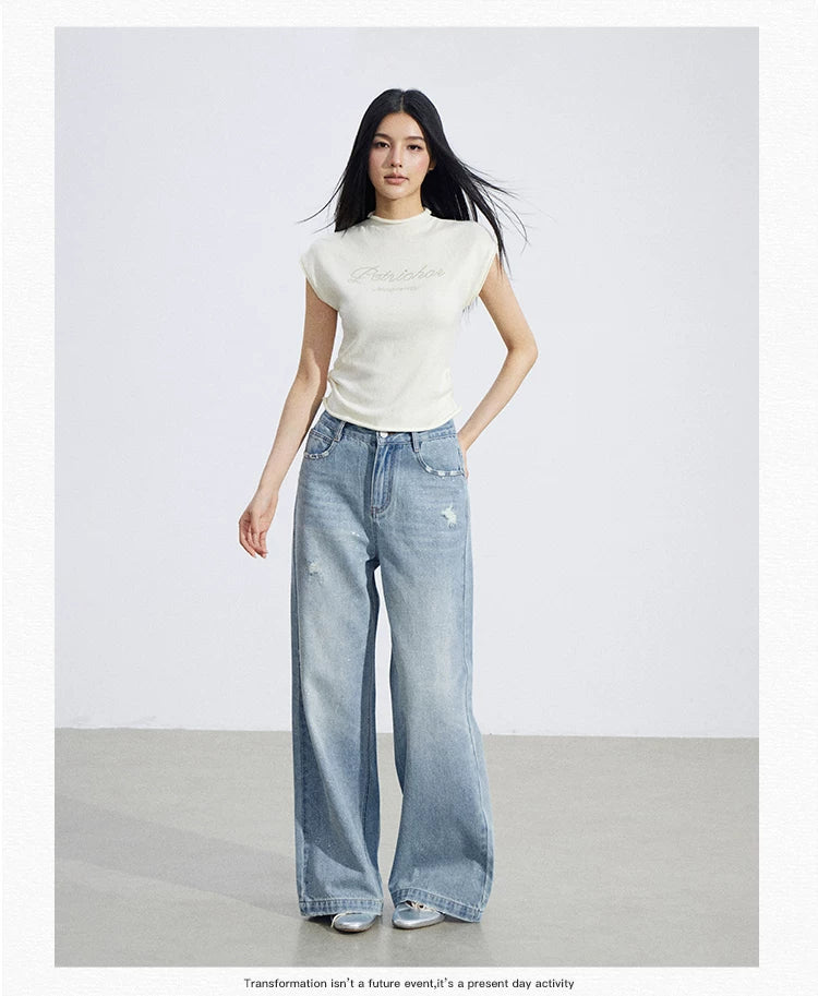 Soft Sculpt Rolled-Edge Sleeveless Knit Top