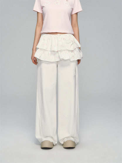 White Scimitar Shaped Slimming Jeans