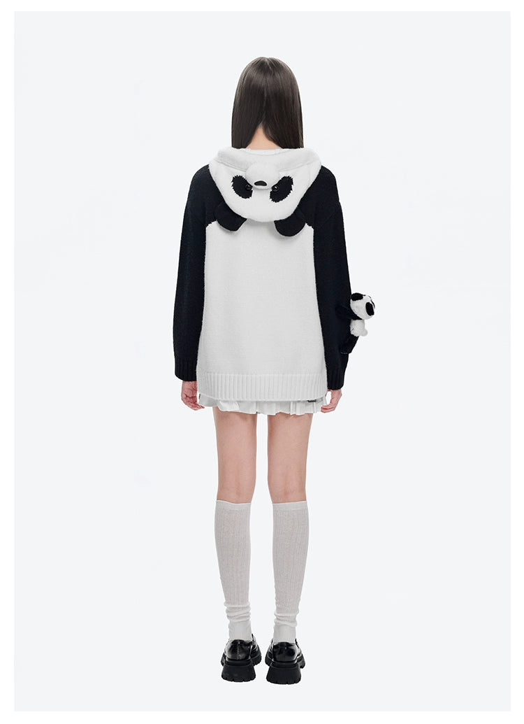 Panda Bear Puffer Jacket