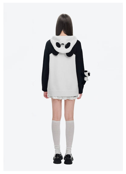Panda Bear Puffer Jacket