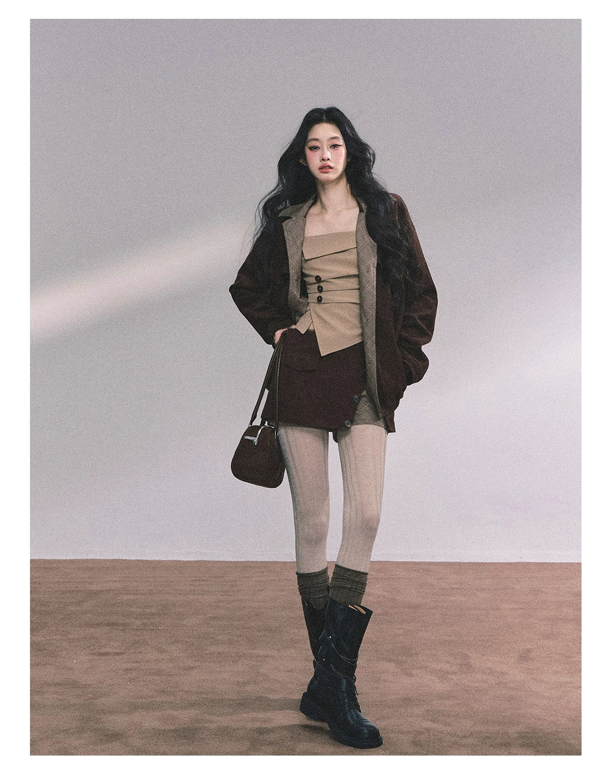 Two-Piece Jacket &amp; Mini Skirt Set