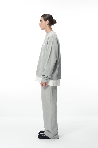 Essential Logo Sweatshirt &amp; Hoodie &amp; Sweatpants Set