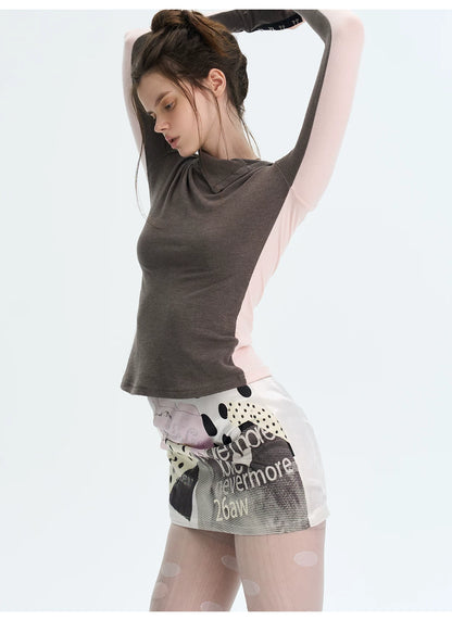 Brushed Mock-Neck Reversible Base Layer Turtleneck