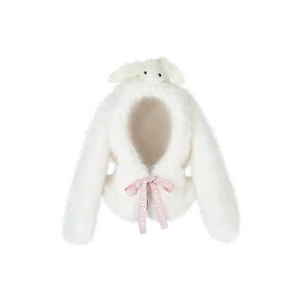 Faux Fur Balaclava Hood