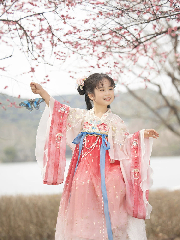 &quot;花盛微雨&quot; Hanfu for Kids