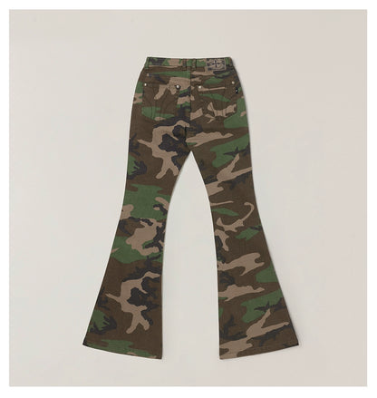 COMPASS Classic Storm Denim Flare Pants