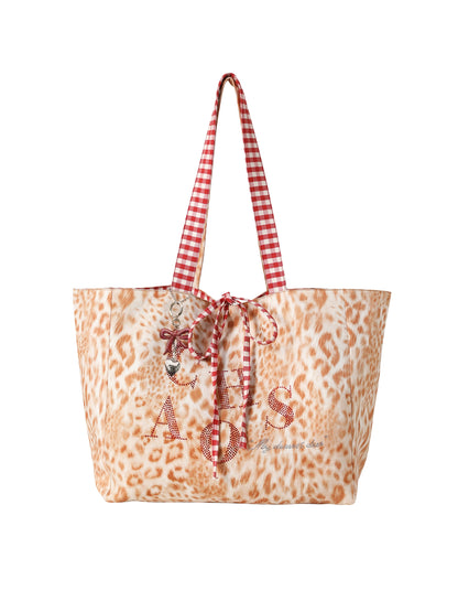 Crystal-Embellished Reversible Large Tote Bag