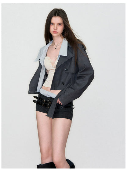 Minimalist Matte Pin-Buckle Slim Leather Belt