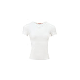 Slim Fit Straight Shoulder T-shirt - CHINASQUAD