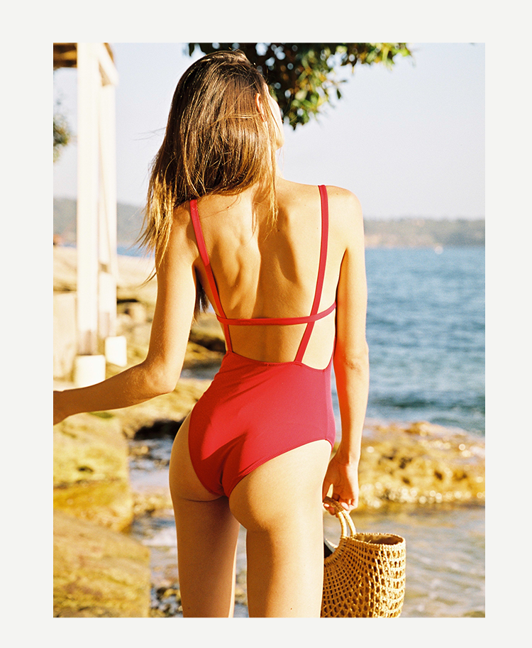 French-cut One-Piece Swimsuit