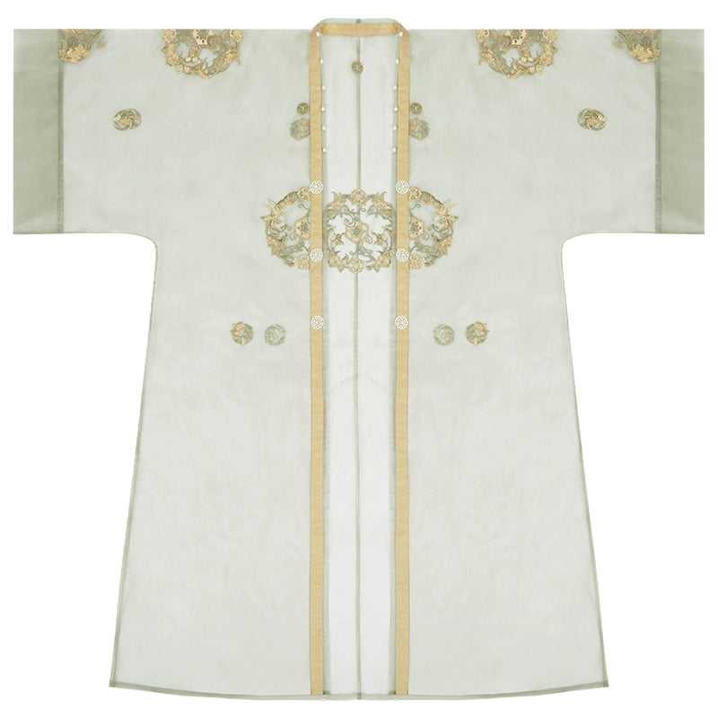 (Final Sale) "碧山阑夜" Song Dynasty Hanfu Set