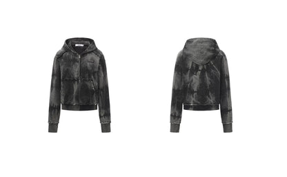 Tie-Dye Distressed Grunge Sweatshirt